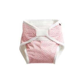 "Vimse All-in-One tkaninske pleničke za novorojenčke - Pink Sprinkle"