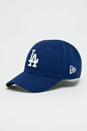 New Era kapa The League - mornarsko modra. Kapa s šiltom vrste baseball iz kolekcije New Era. Model izdelan iz enobarvnega materiala z vstavki.