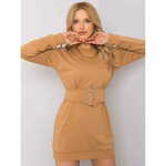 RUE PARIS Ženska obleka Joyce RUE PARIS brown RV-SK-6179.09_360130 L-XL