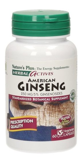 Herbal aktiv Ameriški Ginseng - 60 veg. Kapsul