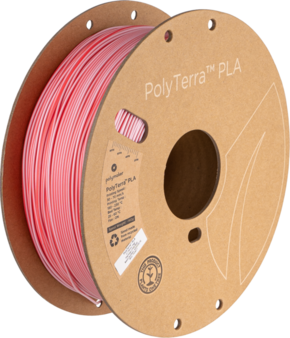 PolyTerra PLA Dual Flamingo Pink-Red - 1
