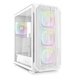 Sharkoon AK5M RGB ohišje, belo, midi, ATX, mATX