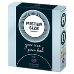 Mister Size tanek kondom - 69 mm (3 kosi)