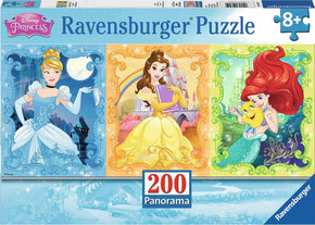 WEBHIDDENBRAND RAVENSBURGER Panoramska sestavljanka Lepe Disneyjeve princese XXL 200 kosov