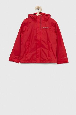 Otroška jakna Columbia Watertight Jacket rdeča barva - rdeča. Otroška jakna iz kolekcije Columbia. Nepodloženi model