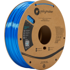 Polymaker PolyLite Silk PLA Blue - 1