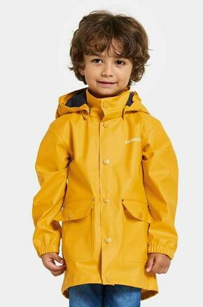 Otroška jakna Didriksons JOJO KIDS JKT rumena barva - rumena. Otroška jakna iz kolekcije Didriksons. Nepodložen model