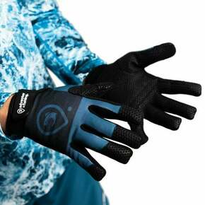 Adventer &amp; fishing Rokavice Gloves For Sea Fishing Petrol Long L-XL