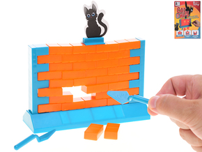 WEBHIDDENBRAND Namizna igra "Mačka na steni" 15x14 cm