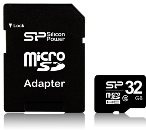 Silicon Power microSD 32GB spominska kartica