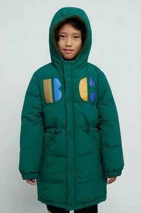 Otroška jakna Bobo Choses zelena barva - zelena. Otroški jakna iz kolekcije Bobo Choses. Podložen model