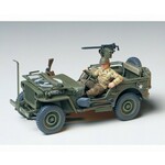 Tamiya maketa-miniatura Jeep Willys MB 1-4-tone 4x4 vozilo • maketa-miniatura 1:35 vojaška vozila • Level 3