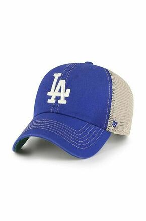 Kapa s šiltom 47brand MLB Los Angeles Dodgers mornarsko modra barva