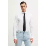 BOSS Bombažna srajca P-HANK-spread-243 bela 50527675