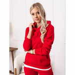 Edoti Ženski pulover TLR002 rdeč MDN16954 S