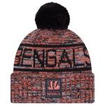 Cincinnati Bengals New Era NFL Sideline 2025 Sport Knit zimska kapa