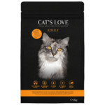 Cat's Love Suha mačja hrana "Adult Turkey &amp; Wild" - 2 kg
