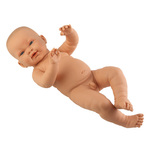 Llorens 45001 NEW BORN BOY - realističen dojenček s polnim ohišjem iz vinila