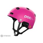 POC POCito Crane MIPS otroška čelada, fluorescentno roza (M (55-58 cm))