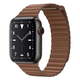 BStrap Apple Watch Leather Loop 38/40mm pašček, Brown