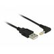 Delock Kabel USB M – napajalni M DC 4,0 fi x 1,7mm kotni 1,5m 85544