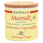 Khoysan Meersalz Morska sol z bio čilijem in kajenskim poprom - 200 g