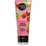 "Organic Shop Cleansing Face Scrub Cherry &amp; Ginger - 750 ml"