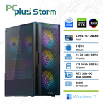 PcPlus računalnik Storm, Intel Core i5-12400F, 16GB RAM, nVidia RTX 3060, Windows 11