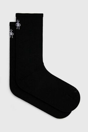 Nogavice Smartwool Hike Classic Edition Zero Cushion Liner - črna. Dolge nogavice iz kolekcije Smartwool. Model izdelan iz termoaktivnega materiala z merino volno.