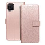 MEZZO Book etui za SAMSUNG GALAXY A12 mandala rose gold