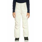 Otroške smučarske hlače Roxy DIVERSION GIRL SNPT bež barva - bež. Otroške smučarske hlače iz kolekcije Roxy. Model izdelan iz vodoodpornega materiala.