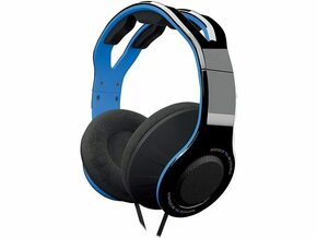 GIOTECK TX30 MEGAPACK žične stereo slušalke za PS4/PS5/XBOX - modro/črne barve