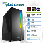 PcPlus računalnik Gamer, AMD Ryzen 5 5600G, 8GB RAM, nVidia RTX 3050, Windows 11