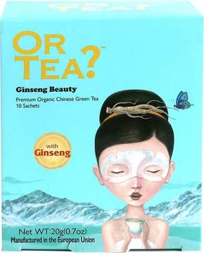 "Or Tea? Bio ginseng Beauty - Škatla - čajne vrečke 10 kosov"
