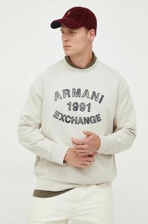 Bombažen pulover Armani Exchange moška