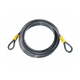 Kryptonite KryptoFlex 3010 kabel z zanko, 930 cm