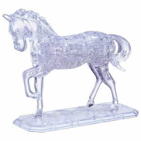 HCM Kinzel 3D kristalna sestavljanka Konj 100 kosov