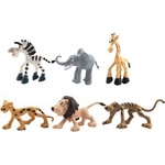 Teddies Živali veseli safari ZOO plastika 9-10cm