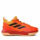 Adidas Čevlji košarkaška obutev oranžna 36 2/3 EU Cross Em Up Select Jr