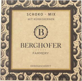 Berghofer Farmery Čokoladna mešanica z bučnimi semeni - 100 g