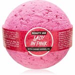 Beauty Jar Lady In Pink šumeča kopalna kroglica 150 g