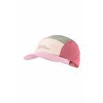 Otroška baseball kapa Jack Wolfskin WIVID roza barva - roza. Otroška kapa s šiltom vrste baseball iz kolekcije Jack Wolfskin. Model izdelan iz enobarvne tkanine z vstavki.