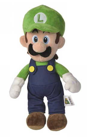 Simba Plišasta igrača Super Mario Luigi