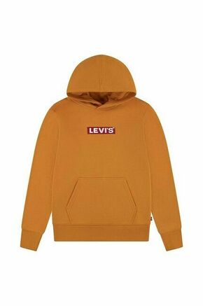 Otroški pulover Levi's oranžna barva