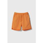 Otroške kratke hlače Quiksilver TAXER YOUTH oranžna barva - oranžna. Otroške kratke hlače iz kolekcije Quiksilver, izdelane iz rahlo elastičnega materiala, ki zagotavlja udobje in svobodo gibanja. Model iz izjemno udobne tkanine z visoko...
