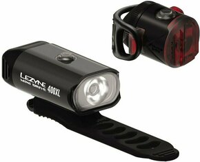 Lezyne Mini Drive 400XL / Femto USB Drive Črna Front 400 lm / Rear 5 lm Kolesarska luč