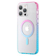 slomart kingxbar pqy magnetno ohišje iphone 14 pro magsafe roza modra