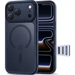 Ovitek TECH-PROTECT MagPeak MagSafe CC iPhone 17 Pro Mat Temno Moder (5906302333790)