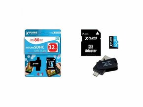 Xplore XP1410 SDHC/microSD 16GB/32GB spominska kartica