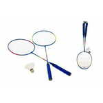 2-Play Badmintonski loparji 62,5 cm 2 kosa s košarico v mreži
